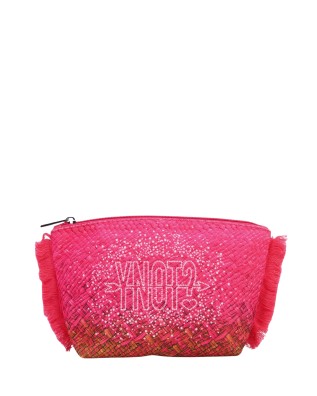  Ynot - Beauty Case da Mare con Frange Laterali in Nylon Macao