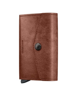  Secrid - Portafoglio in pelle e alluminio con tasca Envelope