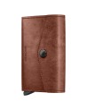Secrid - Portafoglio in pelle e alluminio con tasca Envelope Vintage