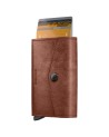 Secrid - Portafoglio in pelle e alluminio con tasca Envelope Vintage