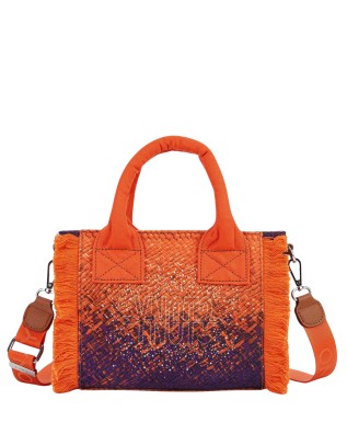  Ynot - Borsa da Mare Mini con Frange Laterali in Nylon Macao 2