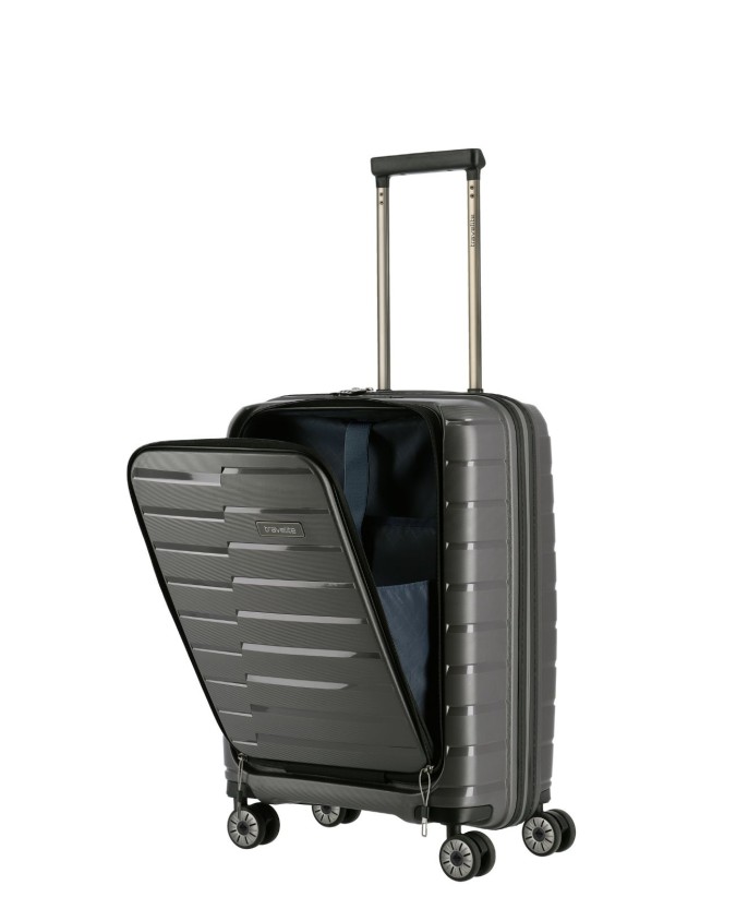 Travelite - Trolley cabina Tg. S in polipropilene con tasca frontale Air Base