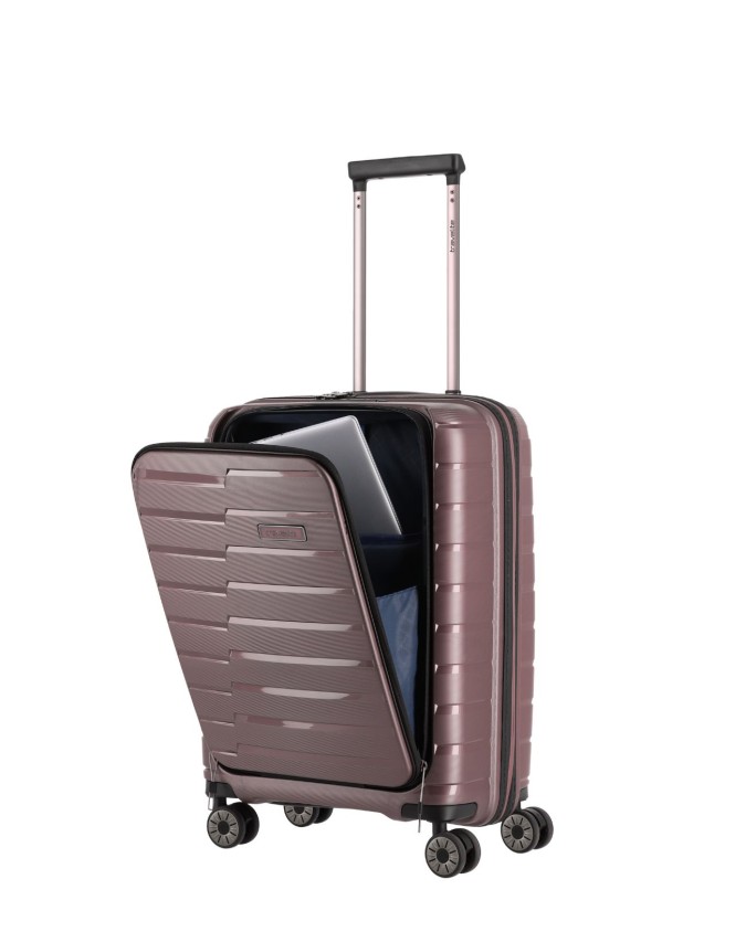 Travelite - Trolley cabina Tg. S in polipropilene con tasca frontale Air Base