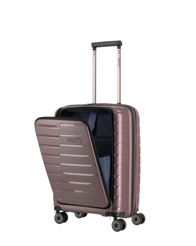 Travelite - Trolley cabina Tg. S in polipropilene con tasca frontale Air Base