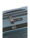 Travelite - Size S polypropylene carry-on trolley with Air Base front pocket