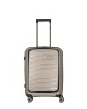 Travelite - Handgepäck-Trolley Größe S aus Polypropylen mit Air Base-Fronttasche