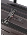 Travelite - Size S polypropylene carry-on trolley with Air Base front pocket