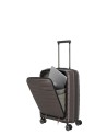 Travelite - Size S polypropylene carry-on trolley with Air Base front pocket