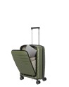 Travelite - Size S polypropylene carry-on trolley with Air Base front pocket