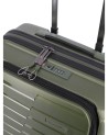 Travelite - Size S polypropylene carry-on trolley with Air Base front pocket