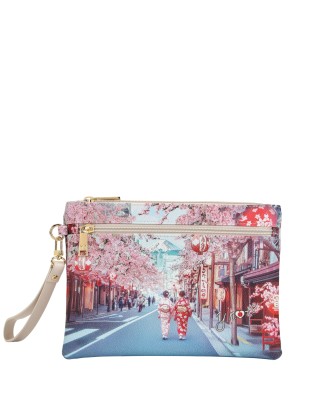  Ynot - Pochette a bustina con polsiera e tasca frontale Tg. 