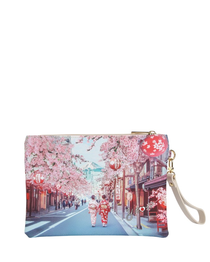  Ynot - Pochette a bustina con polsiera e tasca frontale Tg. 