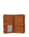 Ynot - Women's Faux Leather Wallet with City-Print Shoulder Strap (Yesbag)