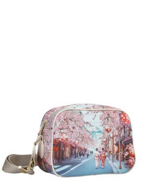  Ynot - Borsa Camera Bag Tg. S in ecopelle stampa città Yesbag 2