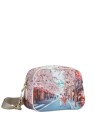 Ynot – Kamera-Tasche, Größe S, aus Kunstleder mit City-Print