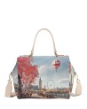 Ynot – Boston-Tasche in Größe M aus Kunstleder mit Città