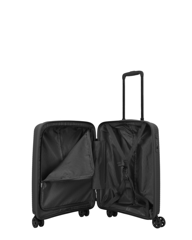Travelite - Trolley cabina Tg. S in polipropilene 4 Ruote Air Stripe