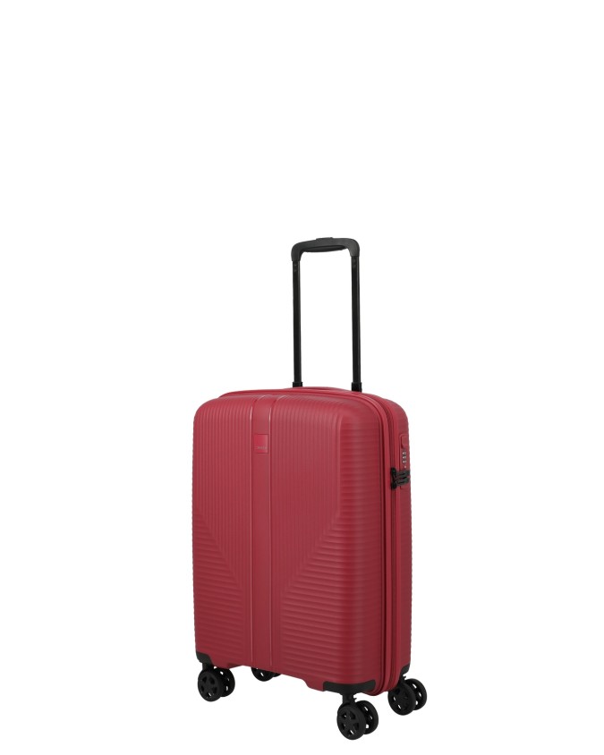 Travelite - Trolley cabina Tg. S in polipropilene 4 Ruote Air Stripe