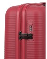 Travelite - Handgepäck-Trolley, Größe S, aus Polypropylen, 4 Räder, Air Stripe