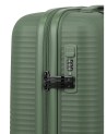 Travelite - Size S Cabin Trolley, Polypropylene, 4 Wheels, Air Stripe