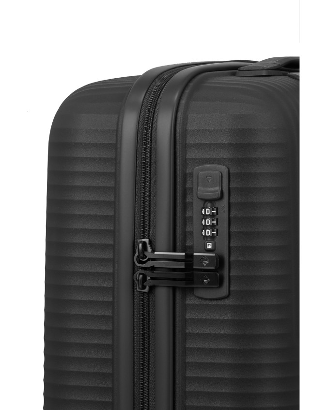 Travelite - Trolley Tg. S Slim in polipropilene 4 Ruote Air Stripe