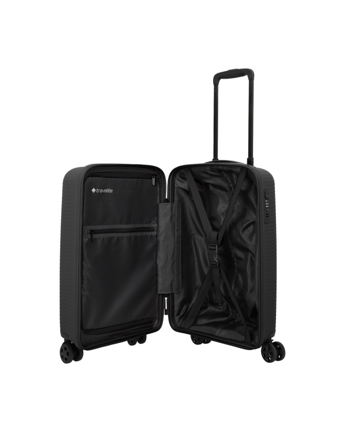 Travelite - Trolley Tg. S Slim in polipropilene 4 Ruote Air Stripe