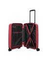 Travelite - Trolley Größe S Slim aus Polypropylen, 4 Räder, Air Stripe