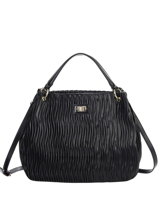 Ynot - Paris Pleated-Textured Hobo...
