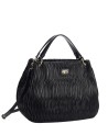 Ynot – Hobo-Tasche mit Schulterriemen und Plissee-Struktur Paris