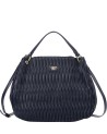 Ynot – Hobo-Tasche mit Schulterriemen und Plissee-Struktur Paris