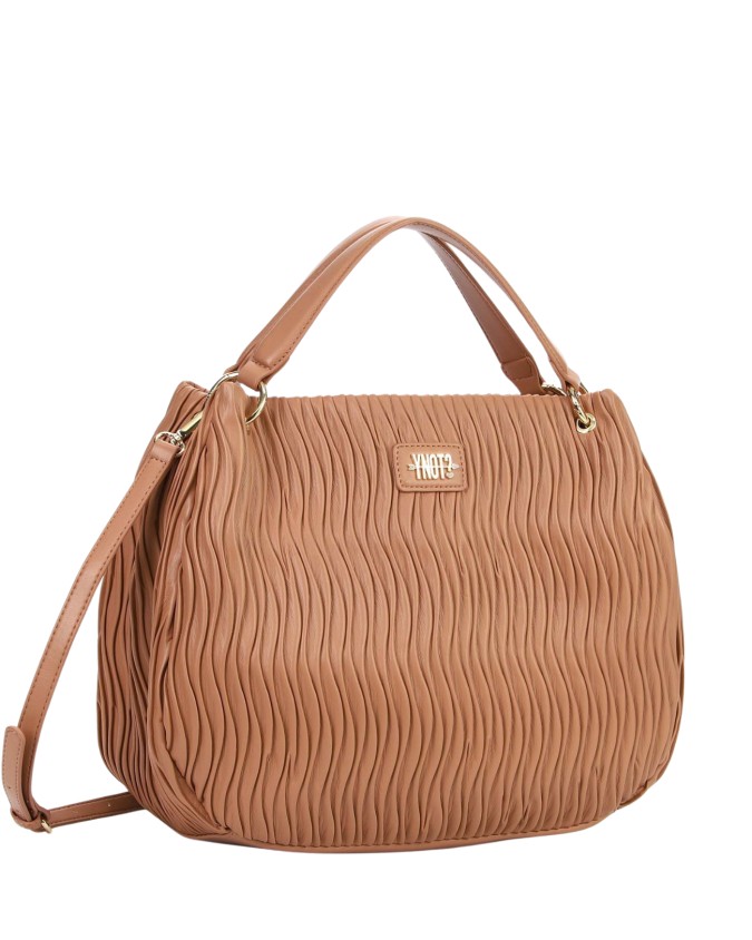 Ynot - Paris Pleated-Textured Hobo...