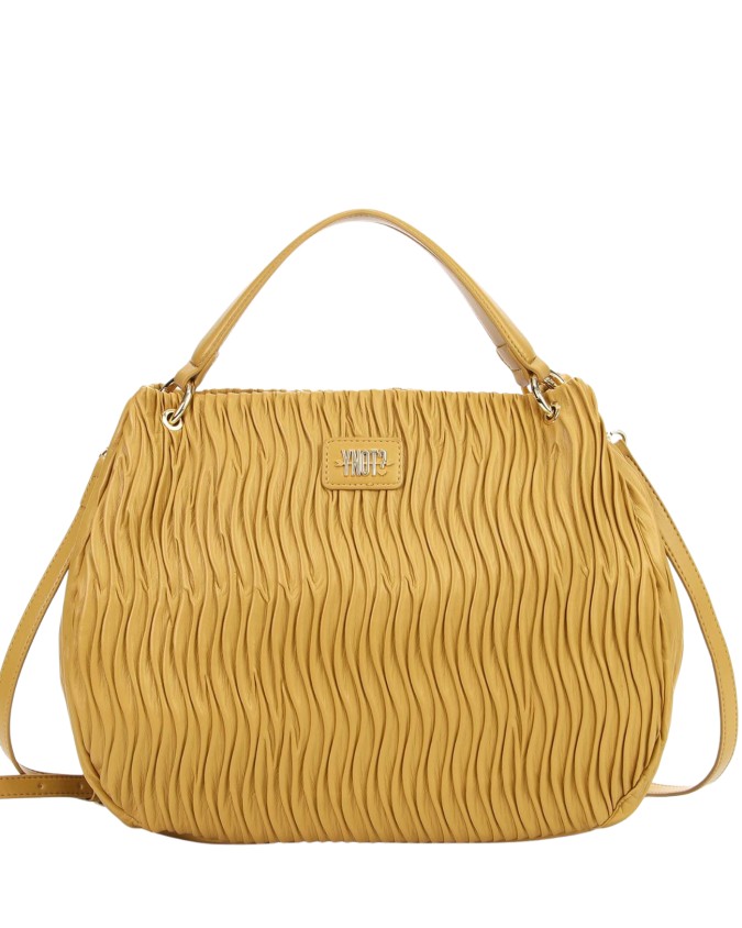 Ynot - Paris Pleated-Textured Hobo...