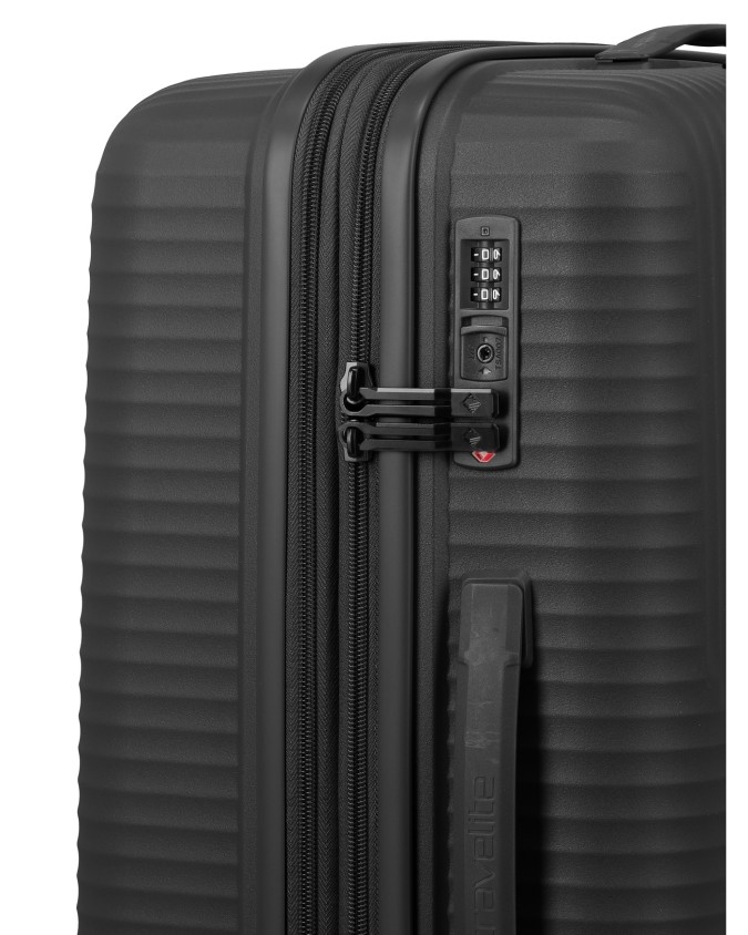 Travelite - Trolley  Tg. M espandibile in polipropilene 4 Ruote Air Stripe