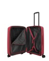 Travelite - Size M Expandable Polypropylene Trolley with 4 Air Stripe Wheels
