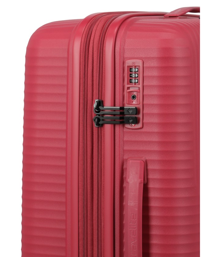 Travelite - Trolley  Tg. M espandibile in polipropilene 4 Ruote Air Stripe
