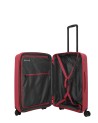 Travelite - Trolley, Größe M, aus Polypropylen, erweiterbar, 4 Räder, Air Stripe