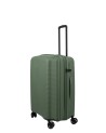 Travelite - Size M Expandable Polypropylene Trolley with 4 Air Stripe Wheels