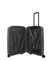 Travelite - Size M Expandable Polypropylene Trolley with 4 Air Stripe Wheels