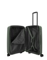 Travelite - Size M Expandable Polypropylene Trolley with 4 Air Stripe Wheels