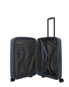 Travelite - Size M Expandable Polypropylene Trolley with 4 Air Stripe Wheels
