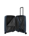 Travelite - Size M Expandable Polypropylene Trolley with 4 Air Stripe Wheels