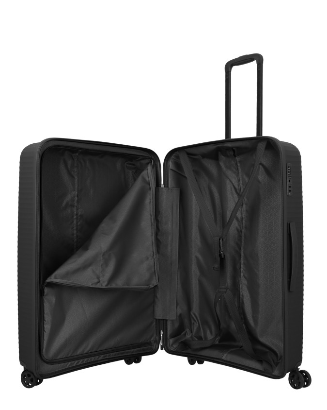 Travelite - Trolley Tg. L in polipropilene 4 Ruote Air Stripe