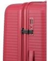 Travelite - Trolley Tg. L in polipropilene 4 Ruote Air Stripe