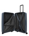 Travelite - Size L Polypropylene Trolley with 4 Air Stripe Wheels