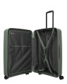 Travelite - Size L Polypropylene Trolley with 4 Air Stripe Wheels