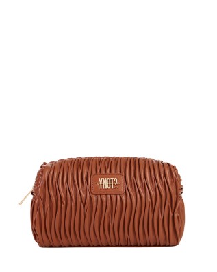 Ynot - Beauty Case Donna con Texture Plissettata Paris