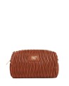 Ynot - Women's Beauty Case with Pleated Texture, Paris
