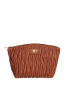 Ynot - Women's Beauty Case with Pleated Texture, Paris