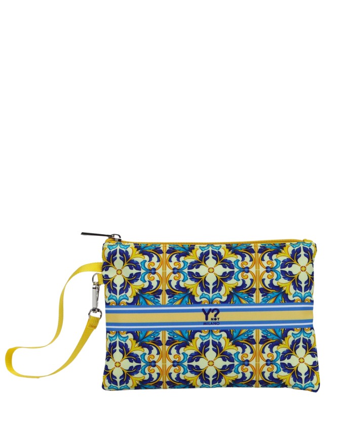 Ynot – Damen-Clutch mit Riemchen und...