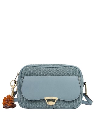 Ynot - Borsa Camera bag Tg. M con tasca frontale in tessuto